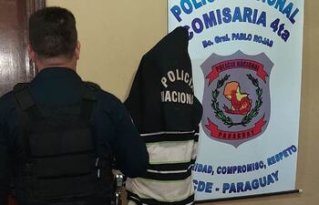 Eusebio Ramón Riveros Espinoza, detenido.