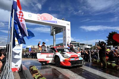 Kalle Rovanperä y Jonne Halttunen (Toyota Yaris GR) son los últimos ganadores del rally croata.