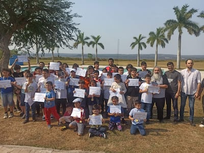 Niños de todas las edades se divirtieron y aprendieron con el ajedrez en Itauguá.