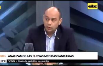 Julio Rolón, viceministro de Salud.