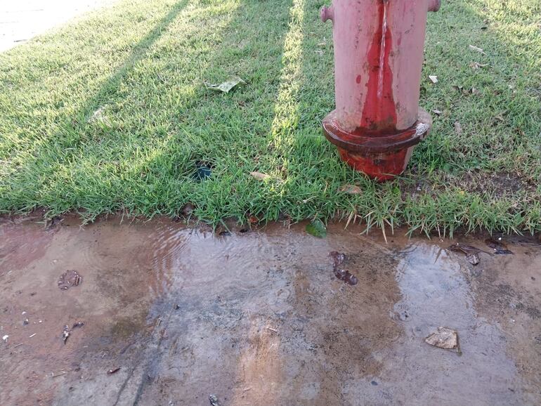 Hidrante sobre Santa Teresa