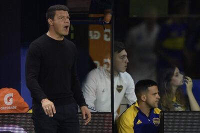 Sebastián Battaglia, entrenador de Boca Juniors.