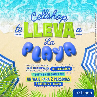 Está vigente una promoción de Cellshop que permitirá a dos personas viajar a Fortaleza.