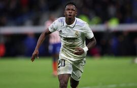 Vinicius anotó el tercero en la victoria del Real Madrid en la Copa del Rey Ante el Atlético Madrid