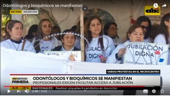 Los odontólogos y bioquímicos aseguran que su pedido de jubilación digna no impactará significativamente a la caja fiscal.