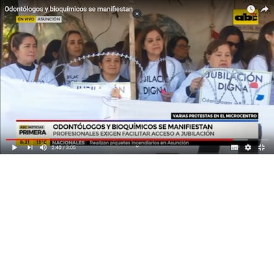 Los odontólogos y bioquímicos aseguran que su pedido de jubilación digna no impactará significativamente a la caja fiscal.