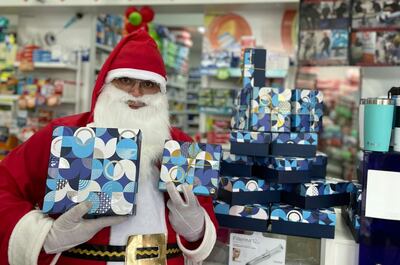 Papá Noel estará mañana en el Punto 380, para los niños.