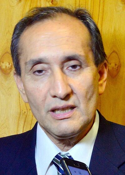 Eusebio Ramón Ayala, senador de la nación.