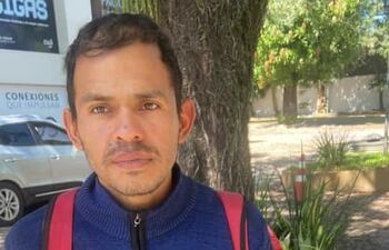 Imagen proporcionada por la víctima, que corresponde al delivery que retiró la mercadería.