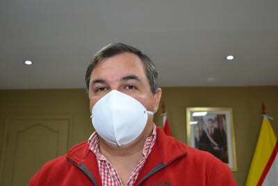 Carlos Arrechea, gobernador de Misiones.