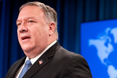 Mike Pompeo, secretario de Estado de EE.UU.