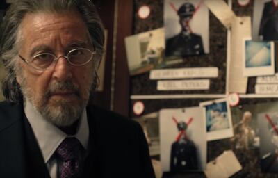 Al Pacino en "Hunters".