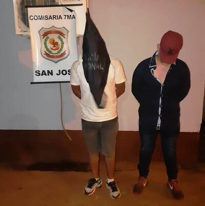 Los detenidos quedaron a disposición del Ministerio Público.