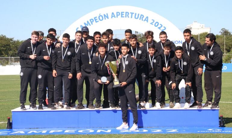 Olimpia Sub 15, se consagró campeón invicto, único del torneo.