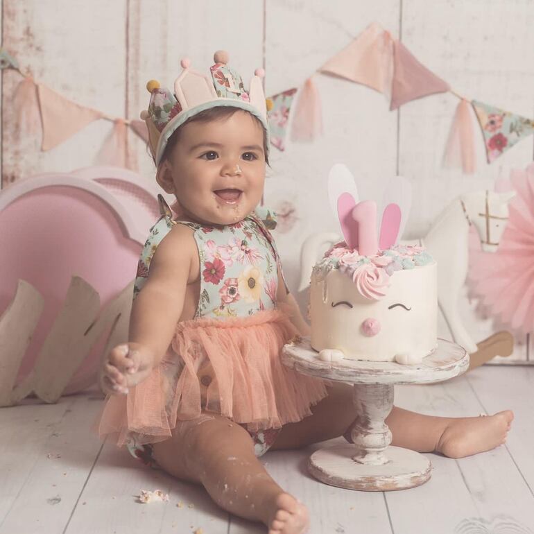 Tierna postal de Mía, compartida por el orgulloso papá Tonny Sanabria. (Instagram/Tonny Sanabria)