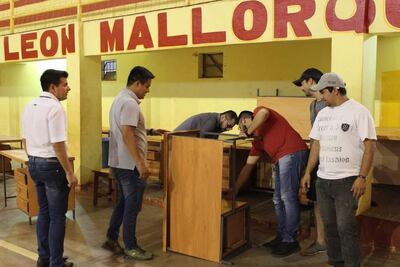 La Comuna devolvió los muebles al proveedor para las correcciones según las especificaciones técnicas exigidas por el MEC.