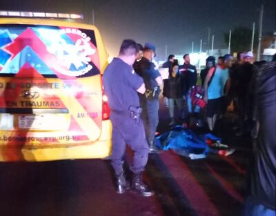 La víctima del accidente fatal fue identificada como  Rosa María Flecha Bolaño.