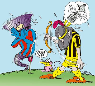 Atrapantes duelos en clásico día de fútbol