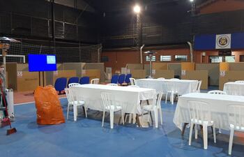 Hay espacios para que las personas puedan desayunar, almorzar y cenar, con alimentos proveídos por la SEN.