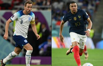 Harry Kane, capitán y figura estandarte de la selección de Inglaterra, tendrá hoy un duelo especial con Kylian Mbapé, actual figura y máximo artillero de Qatar 2022.