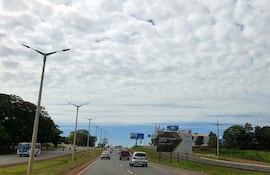 La jornada se presenta parcialmente nublada pero sin lluvias, en el Este.