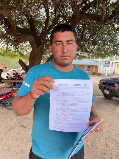 Ramón Leguizamón comunida Angaite