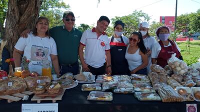 Los expositores fueron en el rubro de cocina, confitería, panadería, etc.