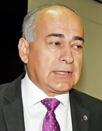 El fiscal Vicente Rodríguez, de Salto del Guairá.