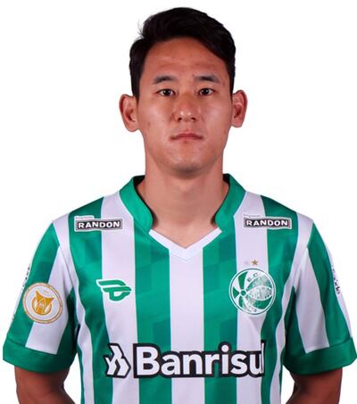 Francisco Chico Kim, futbolista del Juventude de Caxias do Sul, vivió su infancia en Paraguay.