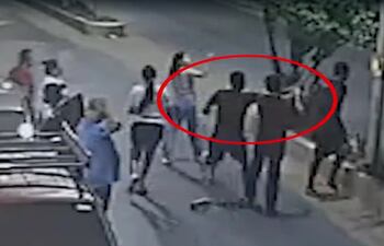 Colorados y liberales se culparon mutuamente de agresiones en la ciudad de San Antonio, tras destrucción de propaganda.