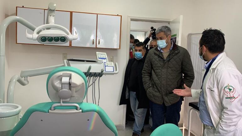 El Pdte. Abdo hizo un recorrido y verificación de aportes para la ciudad de Pilar, entre ellas inauguración de la USF “Puerto Nuevo”.