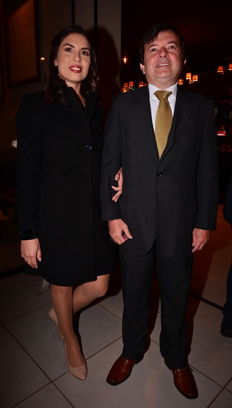 Laura Alonso y Hugo Paredes.