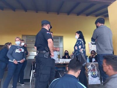 Los incidentes se registraron en el colegio Paraguay-Brasil de Presidente Franco.