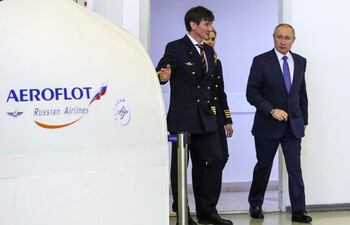 Más de 400 turistas rusos salieron esta tarde del aeropuerto Internacional de Cancún, Caribe mexicano, con destino al aeropuerto Sheremetyevo de Moscú.