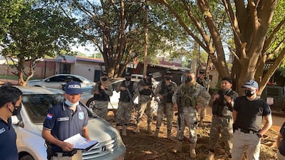 Los intervinientes lograron la detención de una persona.