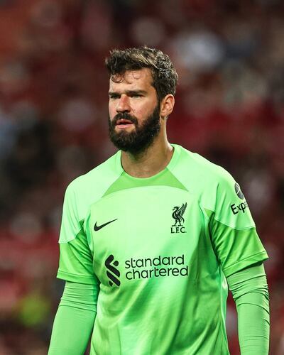 Alisson Becker, 29 años. arquero brasileño del Liverpool.
