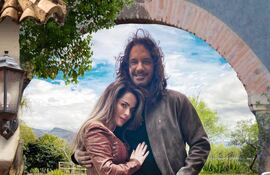 Los queridos actores Danna García y Mario Cimarro.