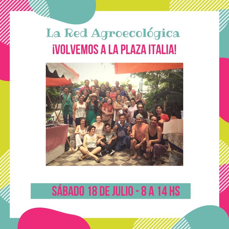 Integrantes de la Red Agroecológica