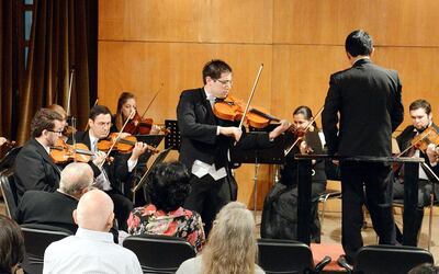 Marcelo Jiménez actuará como solista esta noche junto con la OCMA.
