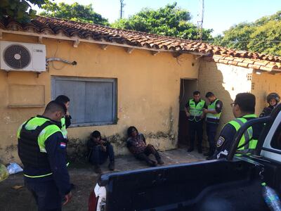 Dos hombres de la parcialidad Maka fueron aprehendidos tras agresión contra la policía.