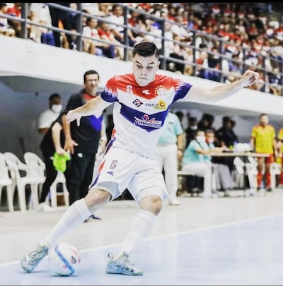 El jugador pedrojuanino Oscar Samuel Soto (21).