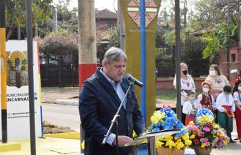 Andrés Baranski, presidente de la Asociación Ucraniana Cultura Prosvita.