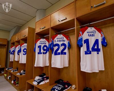 Vestuario de Cerro Porteño en Encarnación.