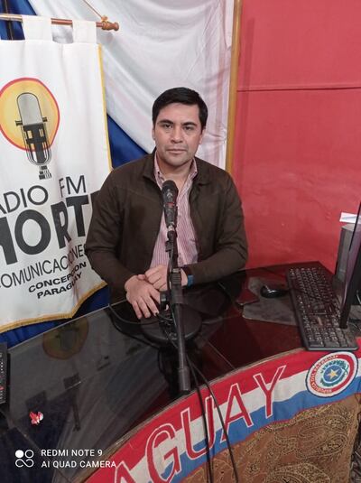 Germán Rojas, periodista demandado.