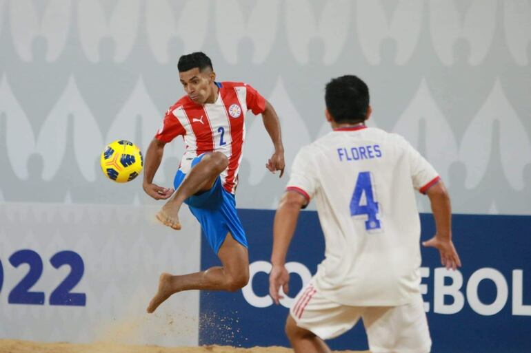 Paraguay consiguió los tres puntos frente a Chile en el Grupo A.