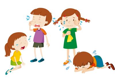 Niños inocentes víctimas de agresión