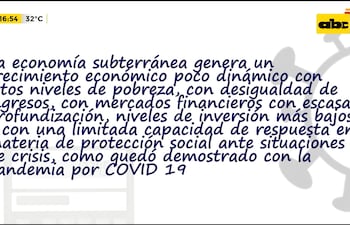 La economía subterránea que no figura en los registros legales