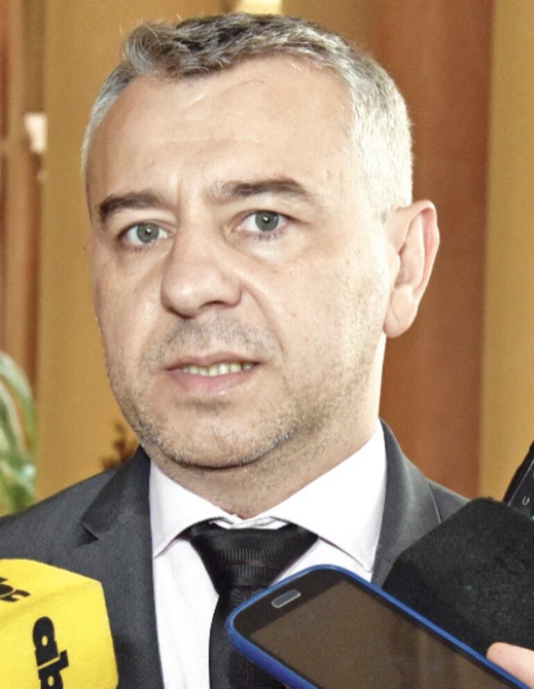 Daniel Centurión, ministro asesor del presidente Mario Abdo Benítez, uno de los principales operadores del caso.
