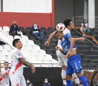 El jugador de Sol de América Jacson Pita fue suspendido por dos partidos.