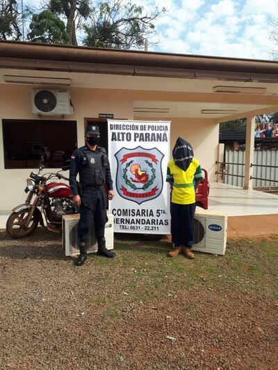 Ramón Pereira fue capturado tras ser reconocido mediante la divulgación del circuito cerrado.